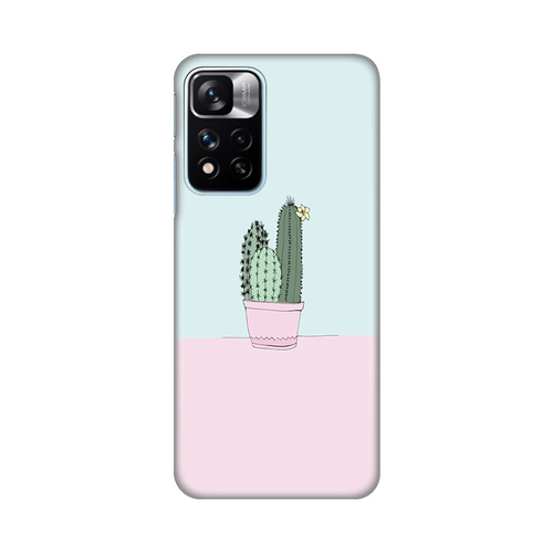 Torbica Silikonska Print za Xiaomi Redmi Note 11 Pro Plus/Poco X4 NFC Cactus slika 1