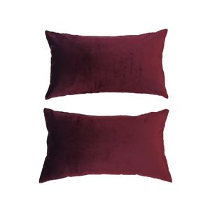 Navlaka za ukrasni jastuk s patentom 35x60 pliš