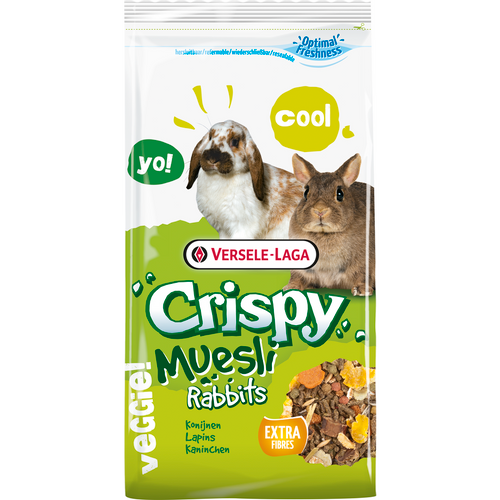 Versele-Laga CRISPY MUESLI RABBITS 400 g, kompletna hrana za zrečeve slika 1