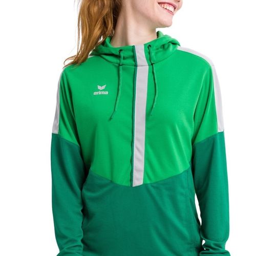 Ženska Hoodie Erima Squad u Boji Fern Green/Emerald/Silver Grey slika 3