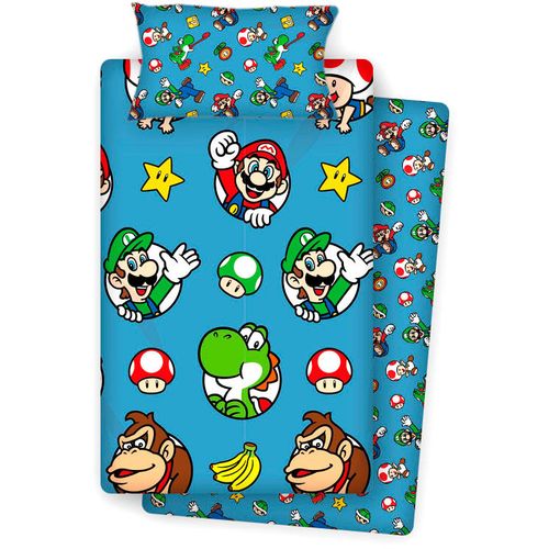 Super Mario Bros sheets set bed 90cm slika 2