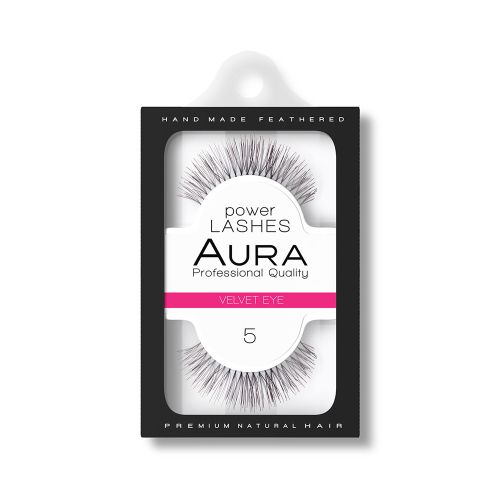 AURA Power Lashes veštačke trepavice 05 Vellvet eye slika 1