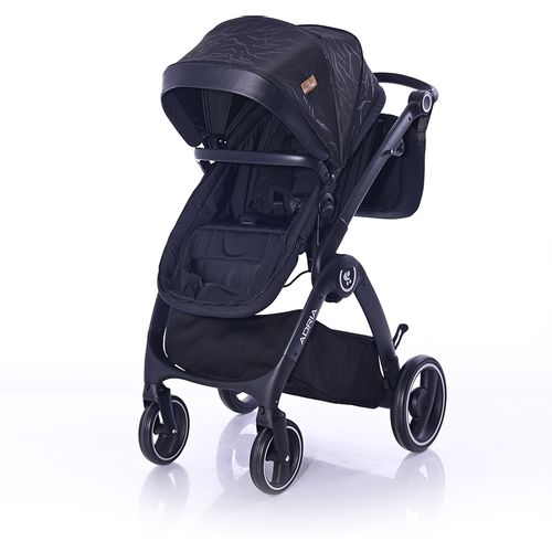 LORELLI ADRIA Kolica Black 2u1 SET: Košara + Putna Torba + Zimska Navlaka (do 15 kg) slika 6