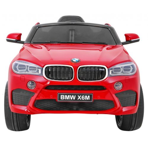 Licencirani auto na akumulator BMW X6M - crveni/lakirani slika 3