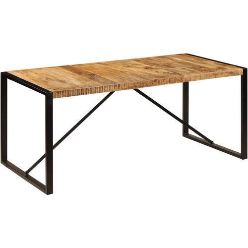 Blagovaonski stol od masivnog drva manga 180 x 90 x 75 cm slika 39