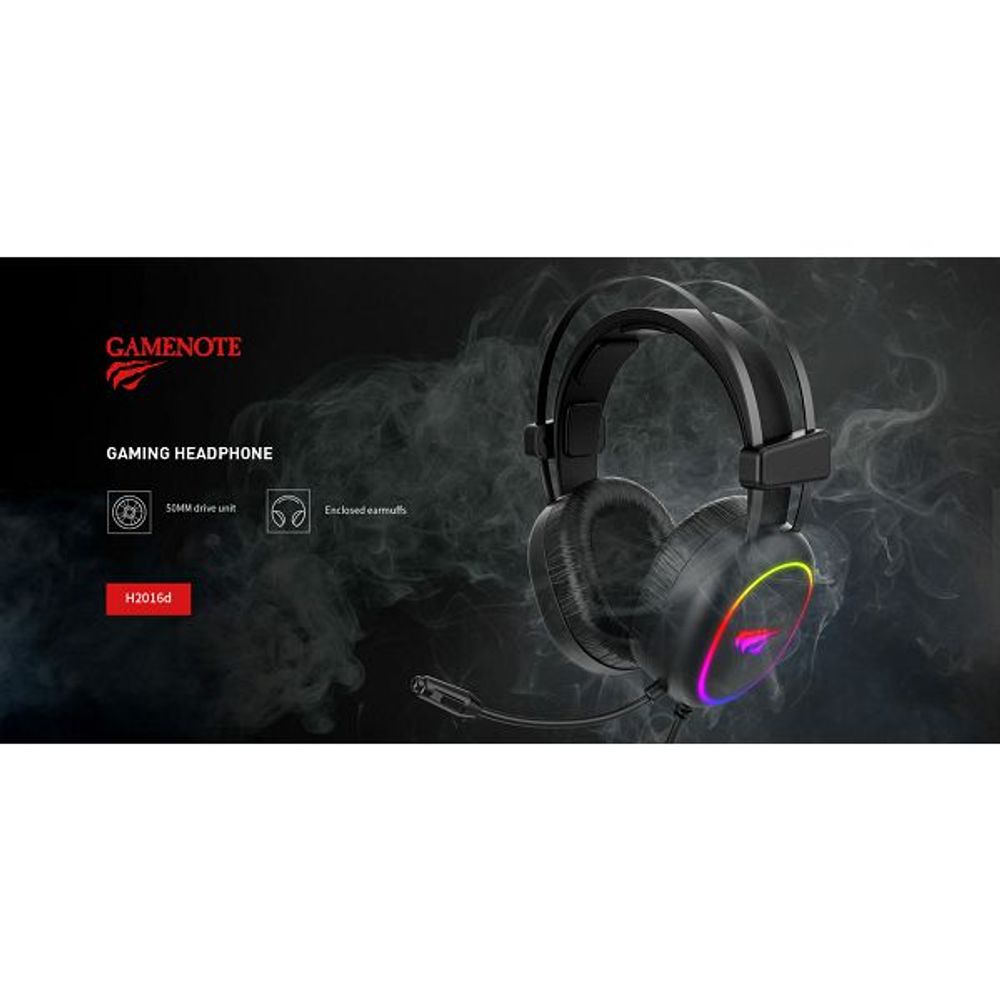 HAVIT GAMENOTE SLUŠALICE HV-H2016D RGB slika 3