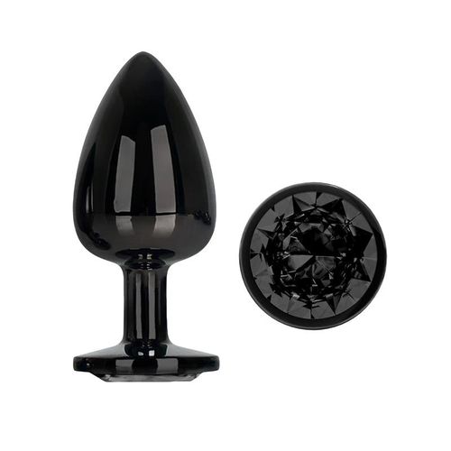 Afterdark Aluminium Blackgem Butt Plug S/M/L slika 12