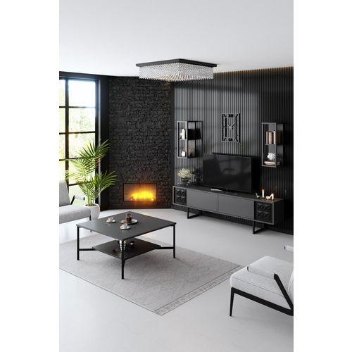 Black Line Set - Anthracite, Black Anthracite
Black Living Room Furniture Set slika 1