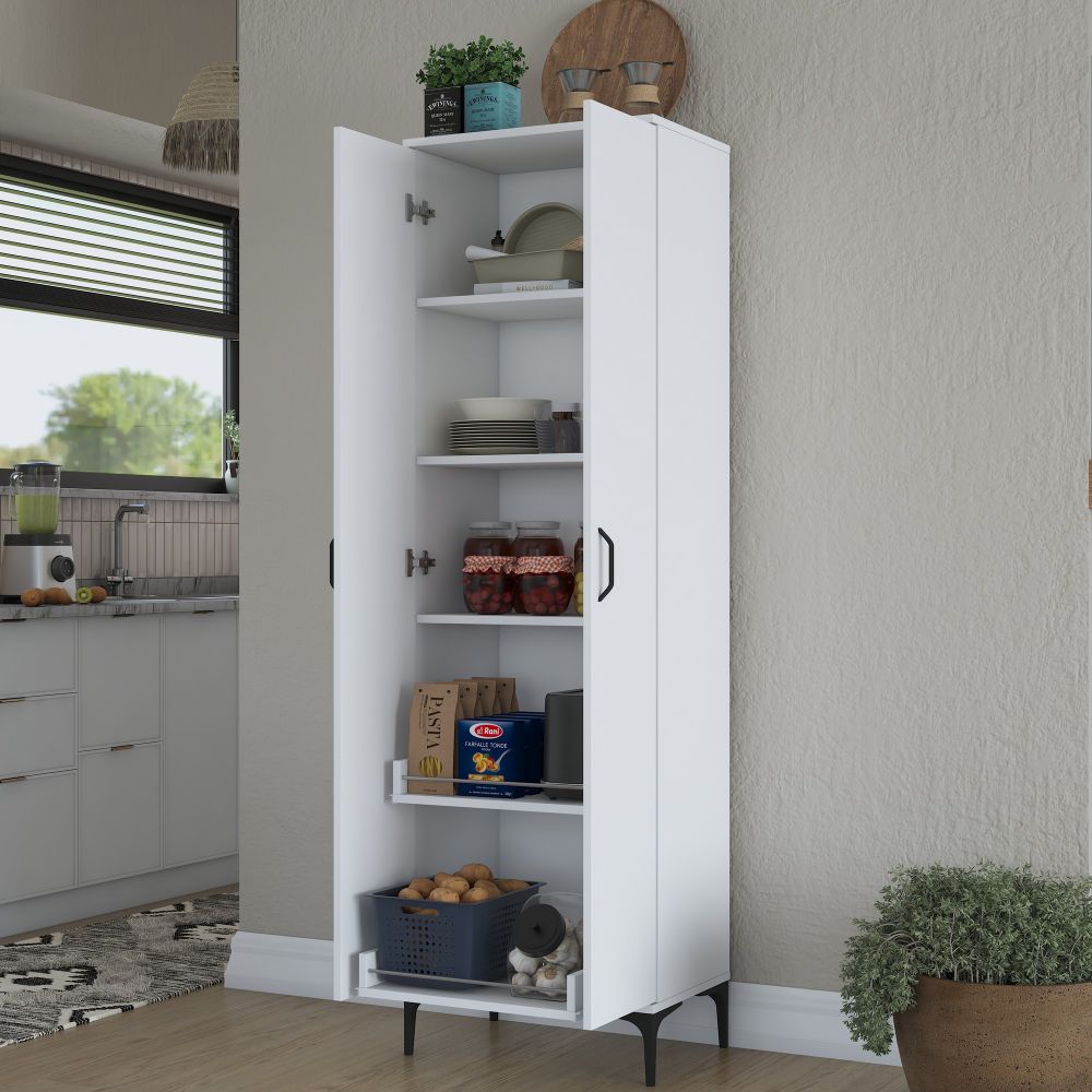 JE110 - 2945 Bijeli Višenamjenski Kabinet slika 8