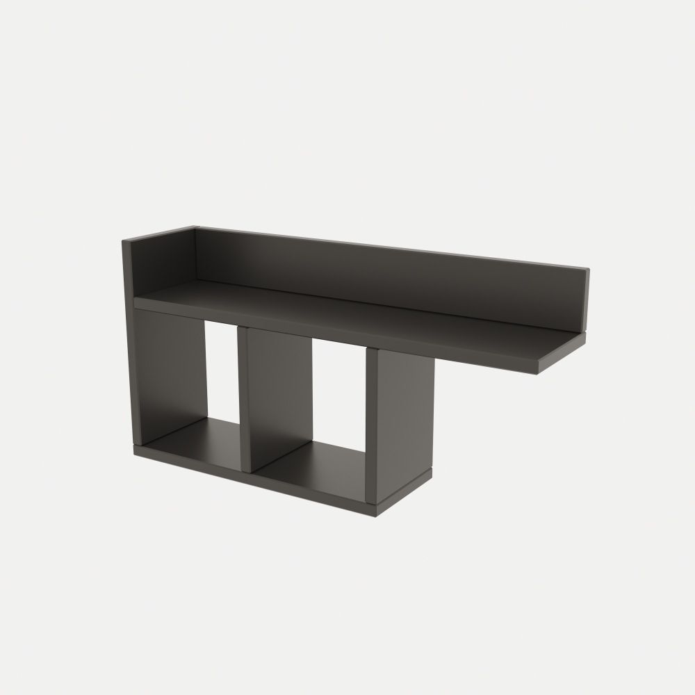 Zidna Polica Anthracite Anthracite Room slika 5