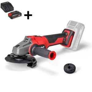 Einhell aku ugaona kutna brusilica Power X- Change AXXIO 18/125 Q – Solo + Baterija 4 Ah 18V i punjač