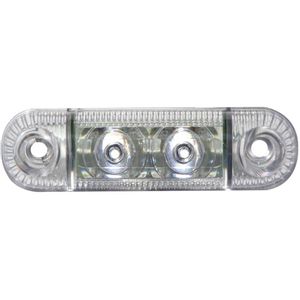 SecoRüt bočna svjetiljka za označavanje rubova  odsevno svjetlo sa strane 12 V, 24 V bijela prozirno staklo