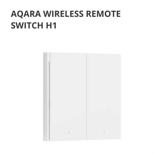 Aqara Wireless Remote Switch H1 (double rocker): Model: WRS-R02 slika 4