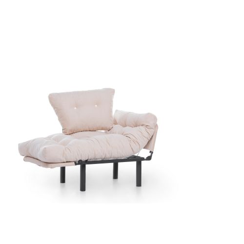 Atelier Del Sofa Fotelja, Krem, Nitta Single - Cream slika 6