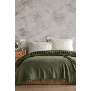 Double pique Berlino, colour: khaki
