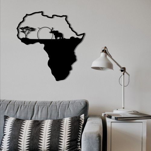 Wallity Metalna zidna dekoracija African 1 slika 4