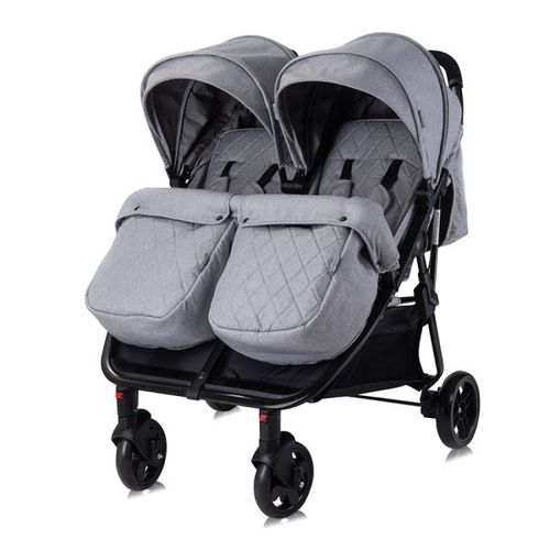 Lorelli Kolica Za Blizance Duo + Torba - Cool Grey slika 2