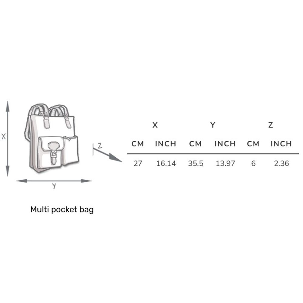 Dogo Torba Multi Pocket Bag Kadin Čanta Burano Island slika 7