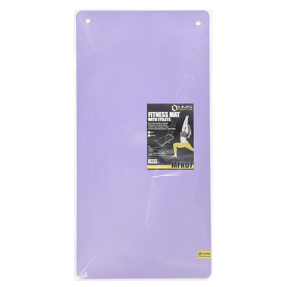 Mfk07 prostirka za fitness (ljubičasto-crna) slika 4