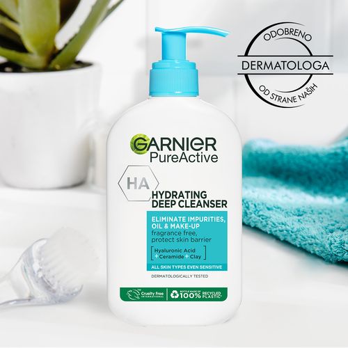 Garnier Skincare Pure Active Hydrating Deep Cleanser gel za čišćenje lica 250ml slika 3