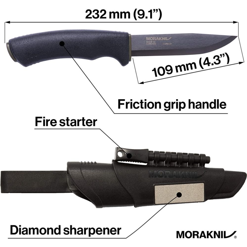 Nož Morakniv Bushcraft Survival BlackBlade™ slika 1
