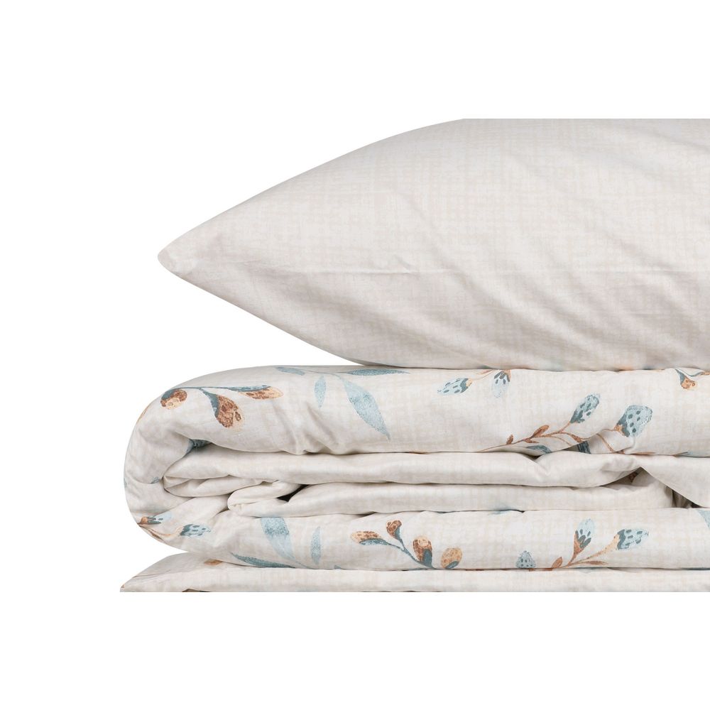 Ranforce single XXL pokrivač set Lendell - mint i bijela slika 5