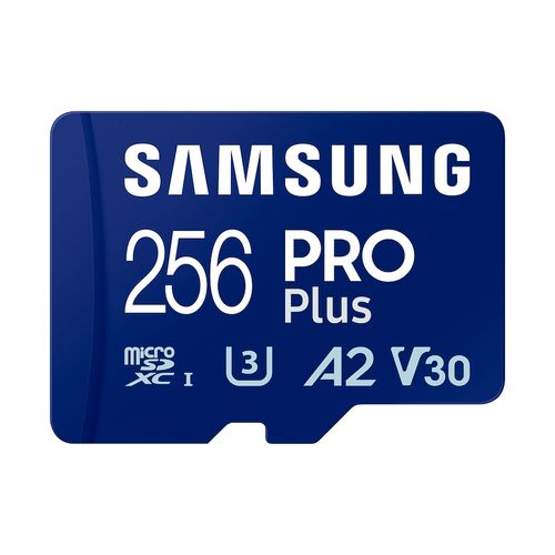 Samsung Memorijska kartica PRO PLUS MicroSDXC 256GB U3 + SD Adapter MB-MD256SA slika 1