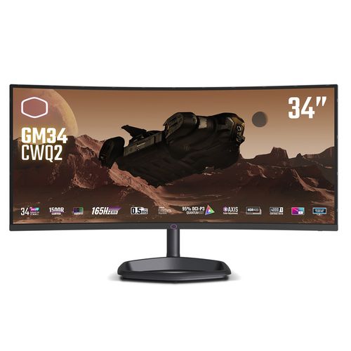 Cooler Master GM34-CWQ2 Gaming monitor 34" slika 1