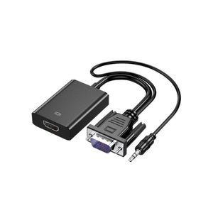 FAST ASIA Adapter-konvertor VGA na HDMI+Micro+Audio