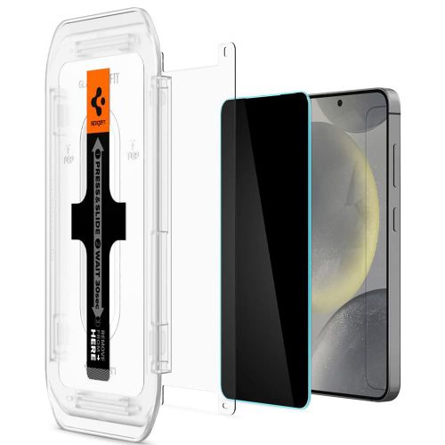 Spigen – Glas.tR EZ-FIT (2 kom) za Samsung Galaxy S24 Plus – privacy staklo slika 3