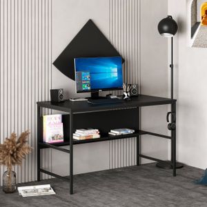 Greta Matte 7041 - Crni Radni Sto