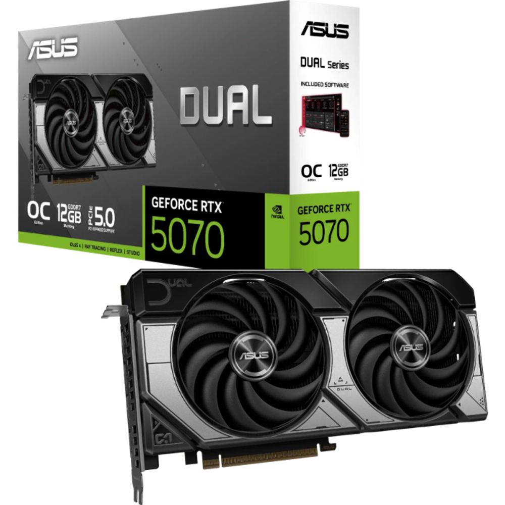 Asus Dual GeForce RTX 5070 grafička kartica 12GB GDDR7 PCI-E 5.0 slika 1