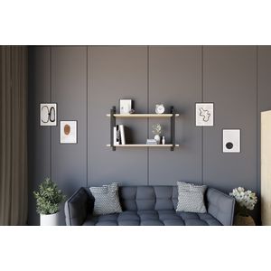 Abat - Sapphire Oak Sapphire Oak Wall Shelf