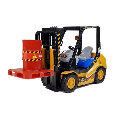 Viličar na daljinsko upravljanje Forklift R/C s rekvizitima - žuti slika 5