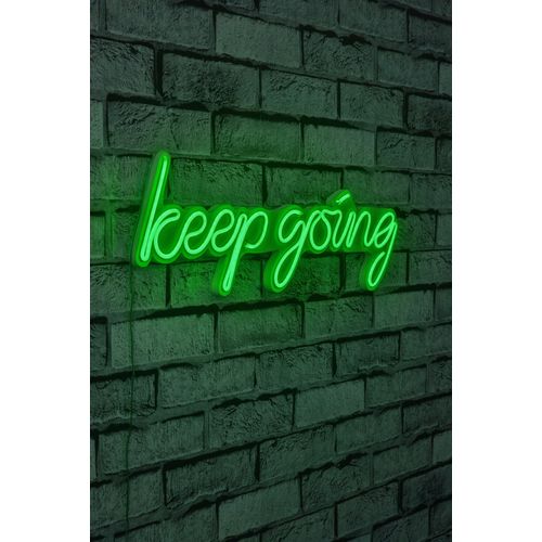 Wallity Ukrasna plastična LED rasvjeta, Keep Going - Green slika 10