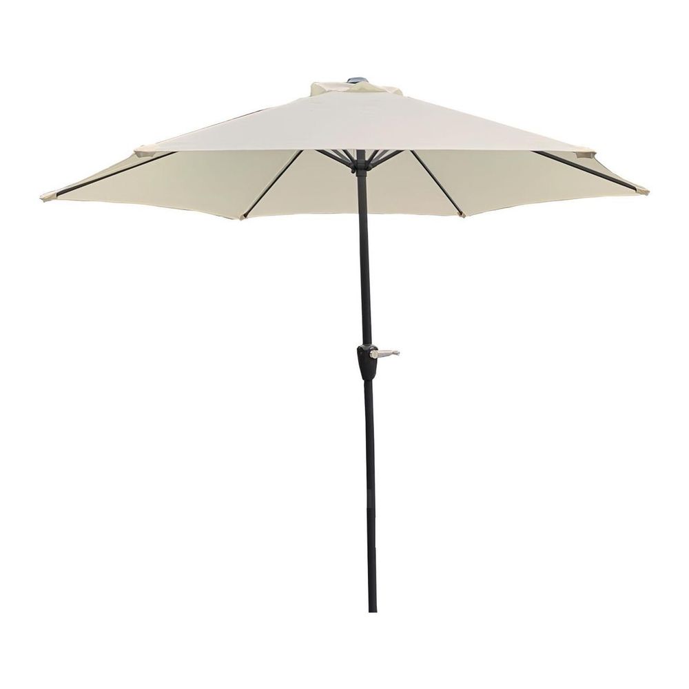 Aluminijumski suncobran 270cm, Bež slika 2