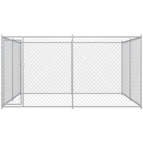 Vanjski kavez za pse 383 x 383 x 185 cm slika 19