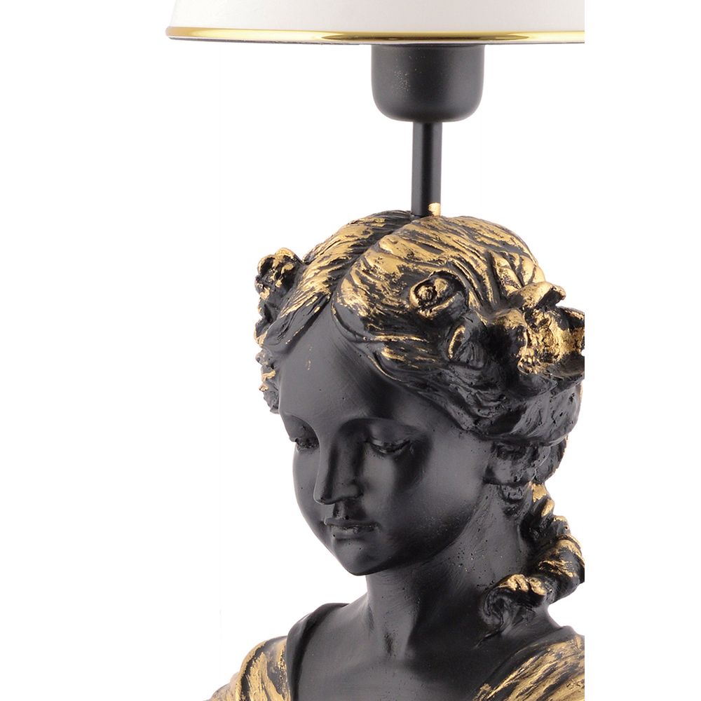 Opelya - Stolna Lampa u Bojama Bijela, Crna i Zlatna slika 2