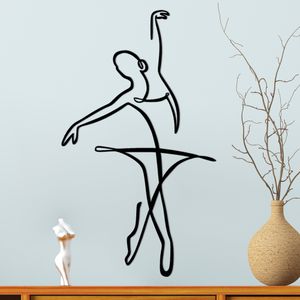 Wallity Metalna zidna dekoracija, Ballerina 3