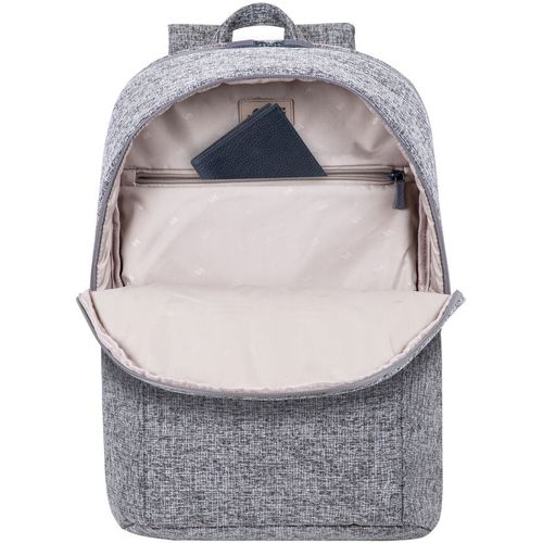 Ruksak RivaCase 15.6" Anvik 7962 Light Grey laptop backpack slika 7