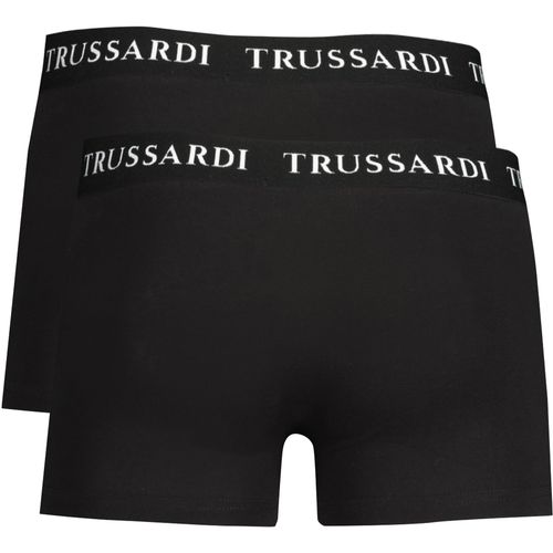 TRUSSARDI MEN'S BLACK BOXER slika 2