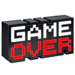 Game Over 8-BIT Lampa