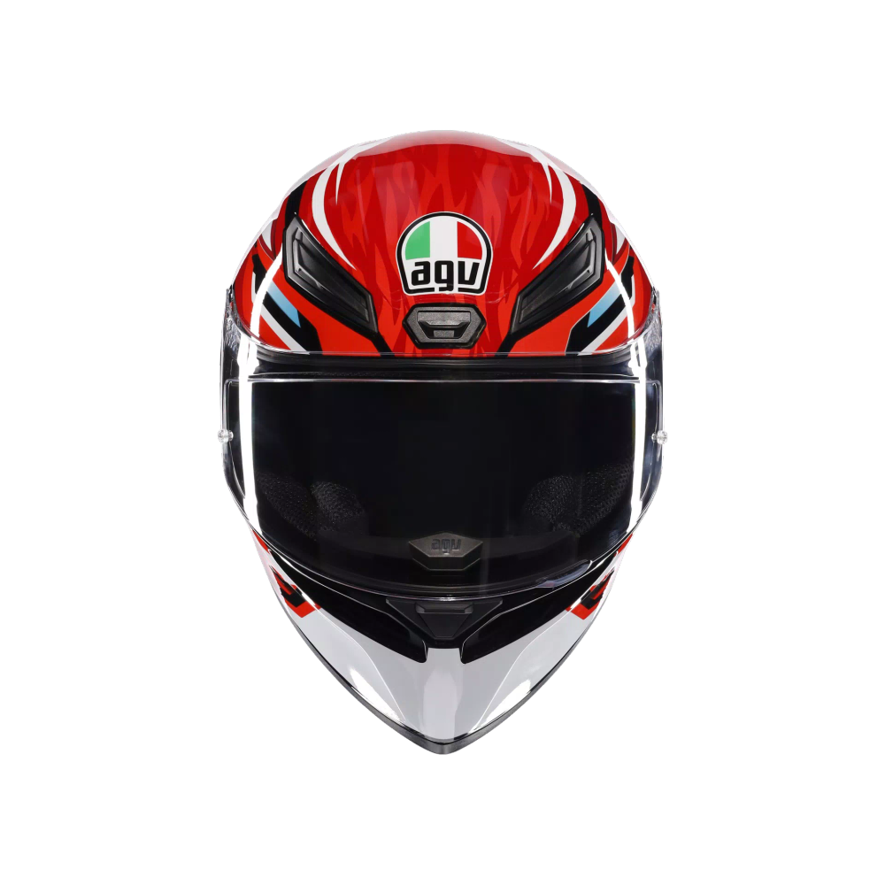 AGV K1 S Lion Black/Red/White slika 2