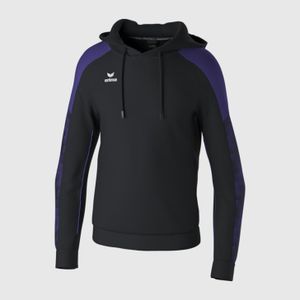 Hoodie Erima Evo Star Crna/Ultra Ljubičasta