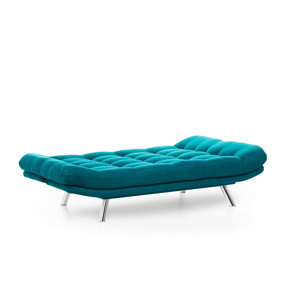 Misa Sofabed - Petrol Zelena 3-Sjedalna Sofa na Razvlačenje slika 6
