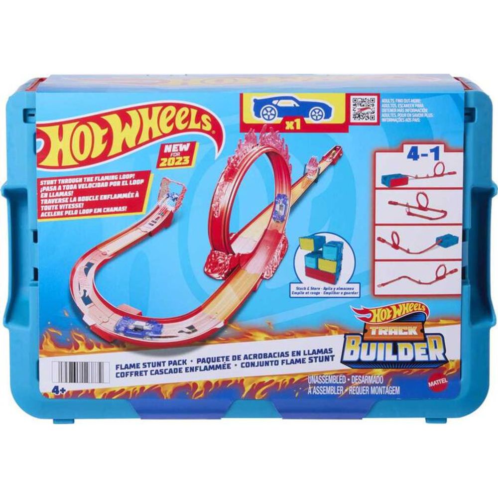 Hot Wheels Track Builder Flame Stunt Pack - Vatreni podvig slika 6