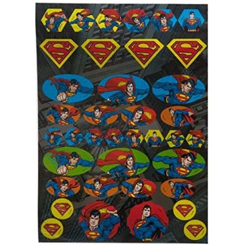 SUPERMAN LARGE STICKER SHEET DC COMICS slika 1