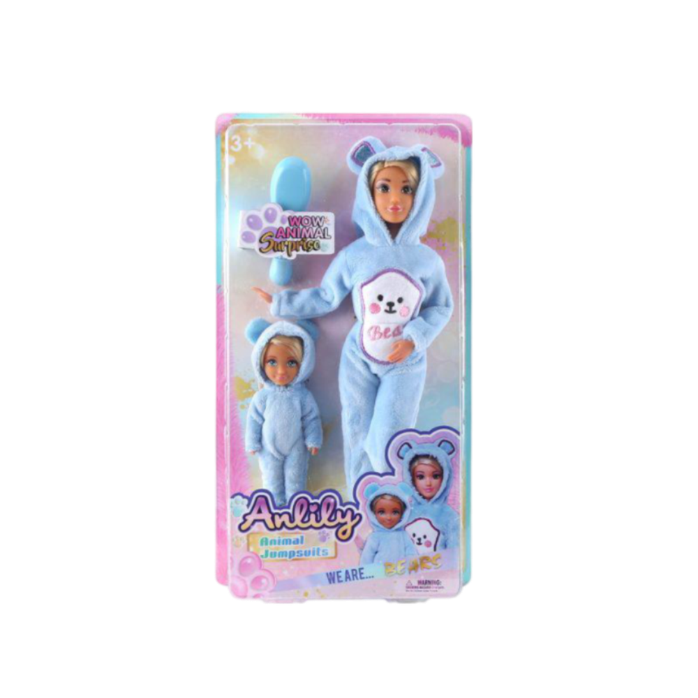 MKV927427 Modna Lutka sa bebom Anlily 19x6cm slika 1