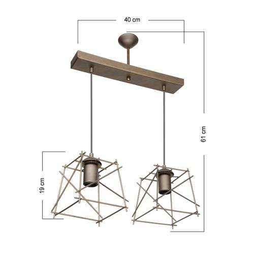 Squid Lighting R Visilica Tilbe slika 4