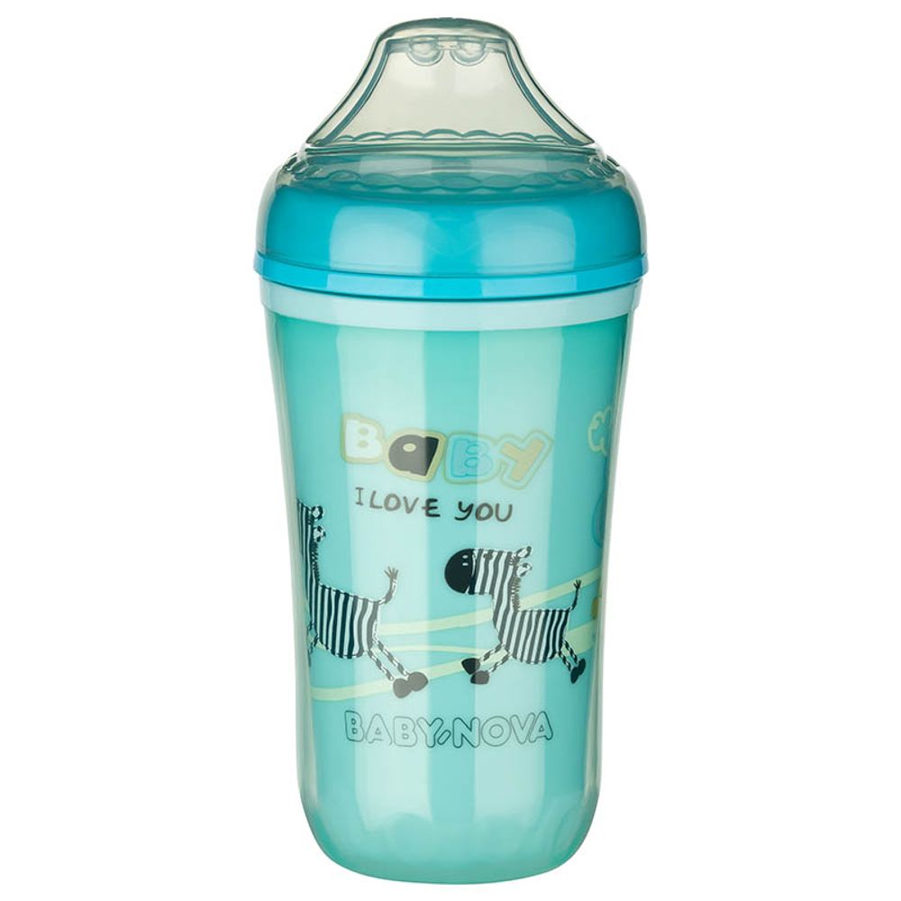 BABY NOVA Termo čaša 6m+ 250ml, Plava slika 2